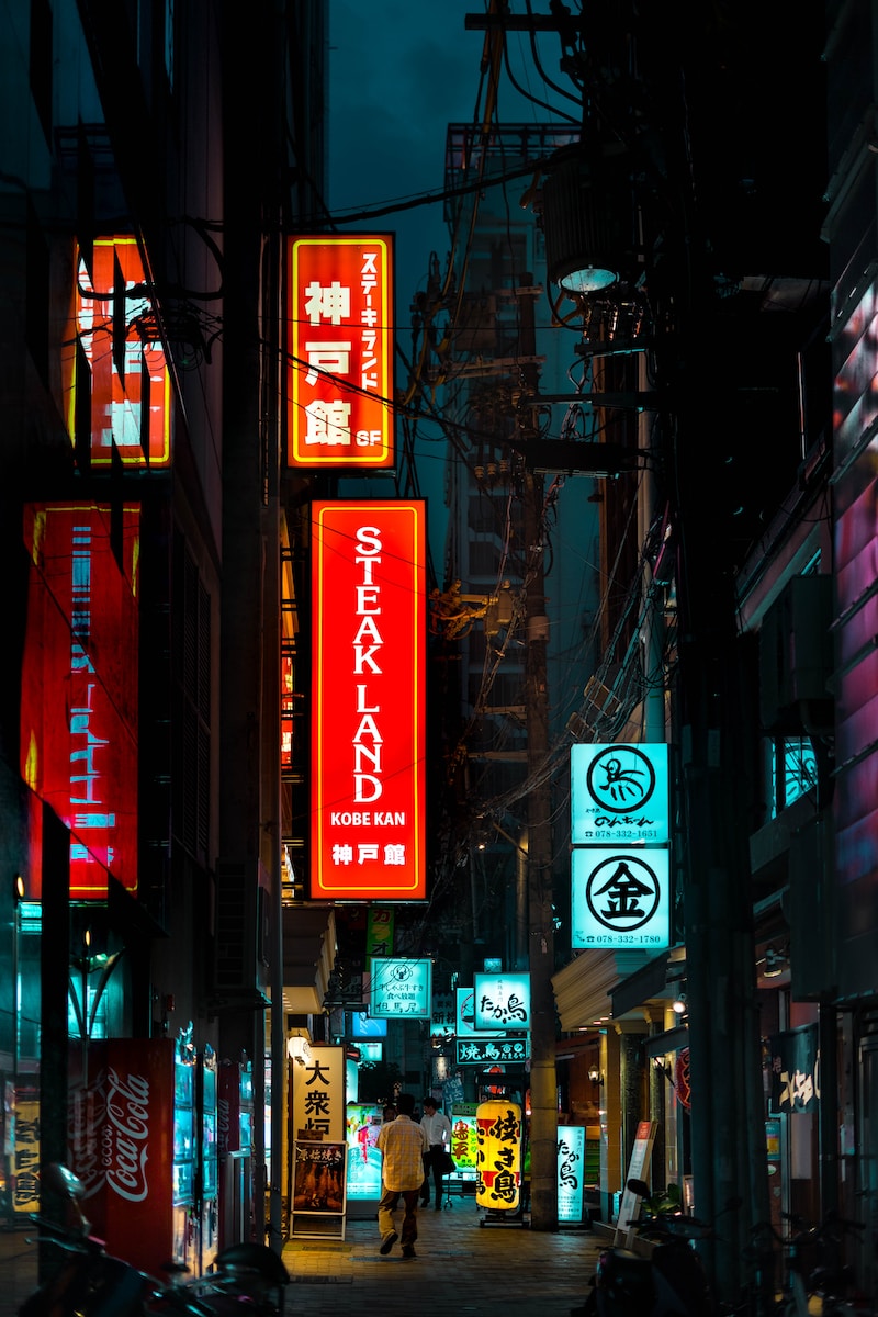 red kanji text signage on brown building during daytime